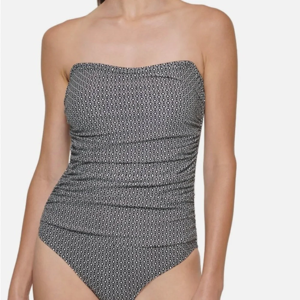 DKNY one piece swimsuit NWT - Picture 3 of 10